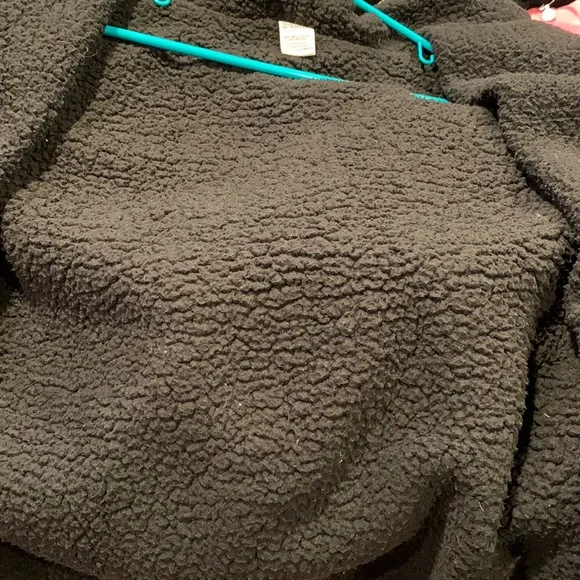 VS PINK Sherpa jacket &amp; large bag