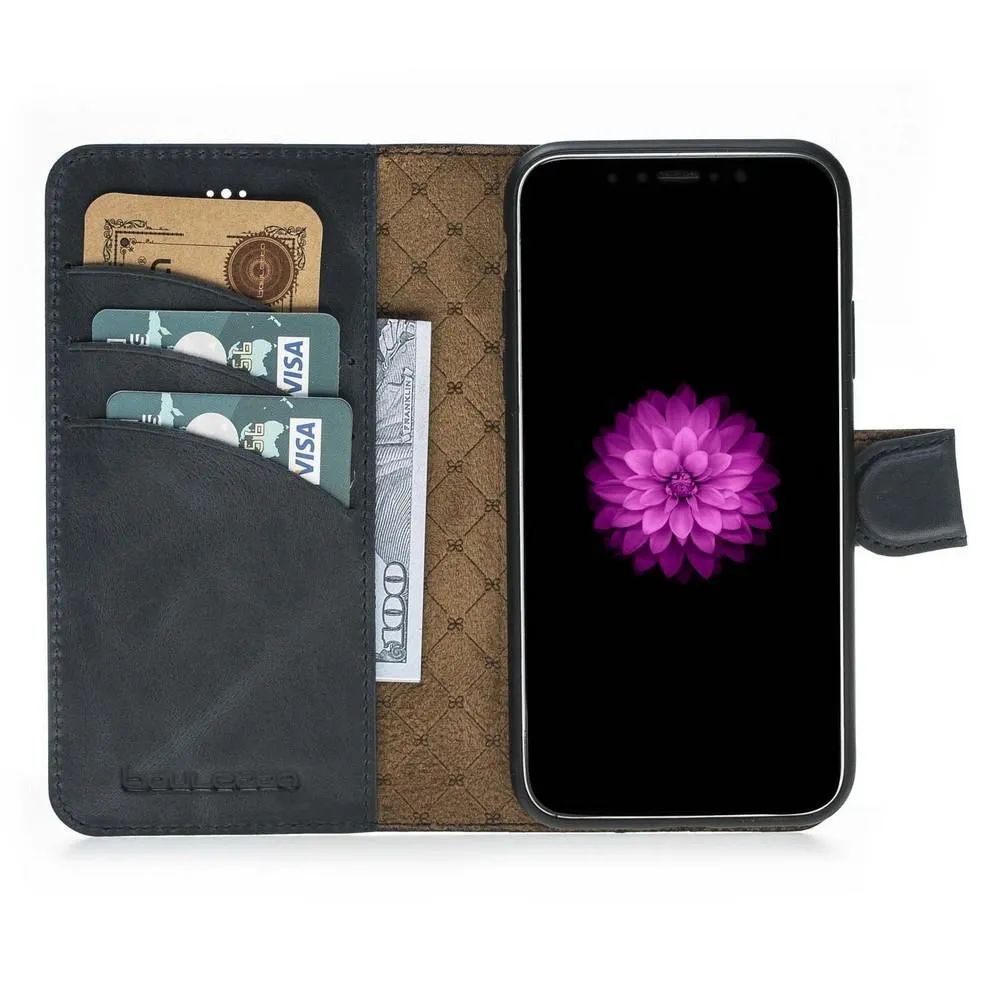 Wallet Folio Leather Case with ID slot for Apple iPhone X series