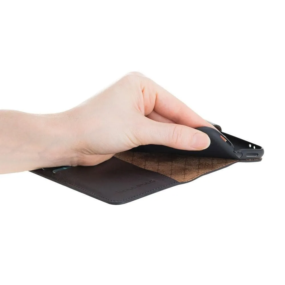 Wallet Folio Leather Case with ID slot for Apple iPhone X series
