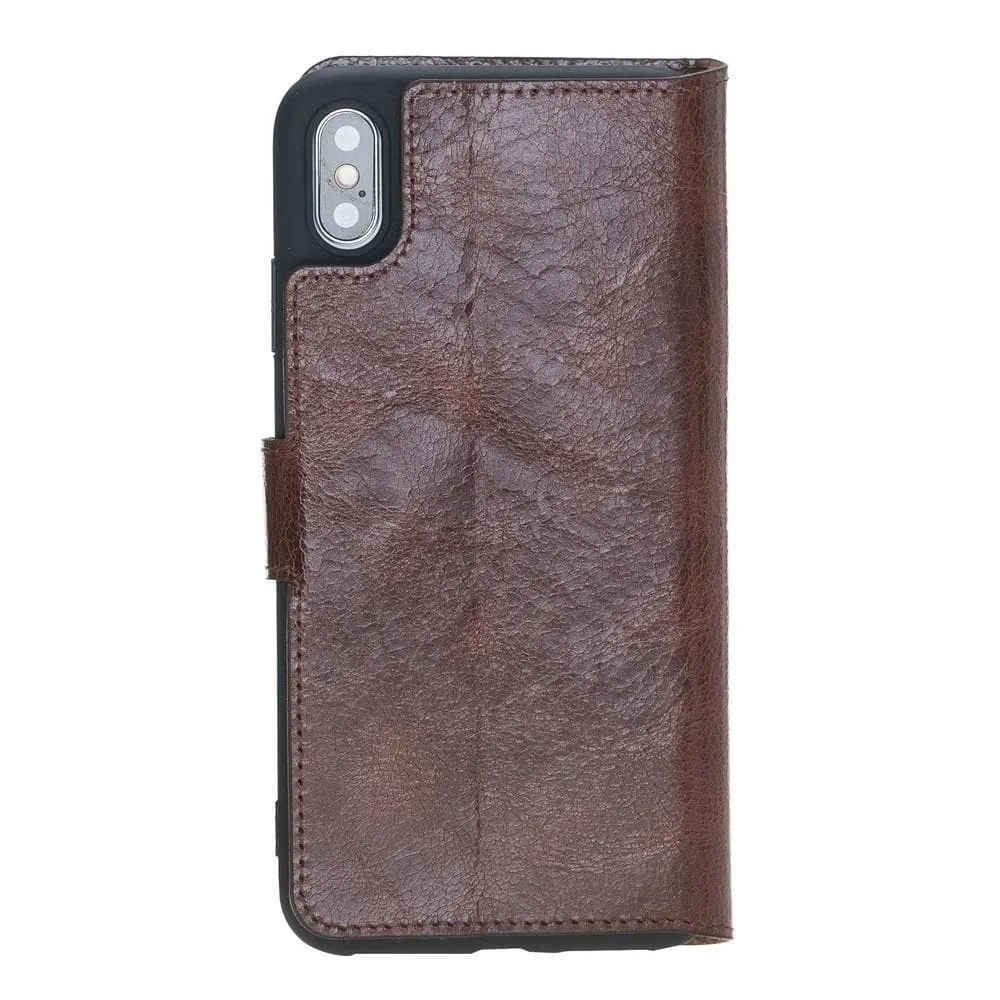 Wallet Folio Leather Case with ID slot for Apple iPhone X series