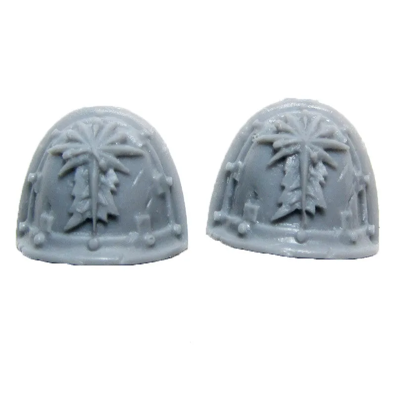 Warhammer 40k Forgeworld Astral Claws Valthex Techmarine Shoulder Pad Pair