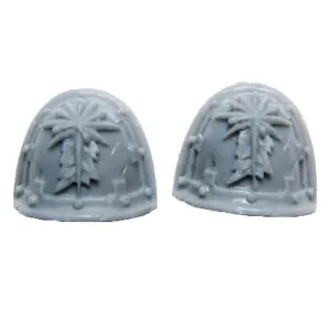 Warhammer 40k Forgeworld Astral Claws Valthex Techmarine Shoulder Pad Pair