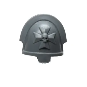 Warhammer 40K Games Workshop Black Templars Primaris Sword Brethren Sword Brother Shoulder Pad F