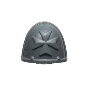 Warhammer 40K Games Workshop Black Templars Upgrade Shoulder Pad G