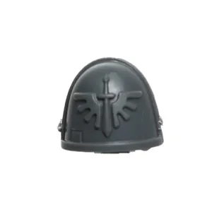 Warhammer 40K Games Workshop  Space Marines Dark Angels Shoulder Pad E