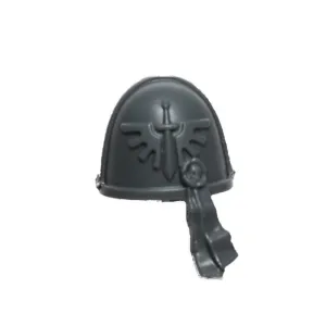 Warhammer 40K Games Workshop  Space Marines Dark Angels Shoulder Pad G