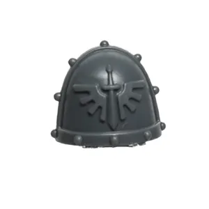 Warhammer 40K Games Workshop  Space Marines Dark Angels Shoulder Pad H