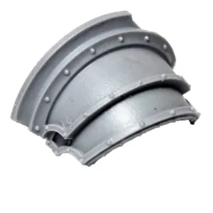 Warhammer 40K Space Marine Iron Warriors Iron Circle Domitar Shoulder Pad Left