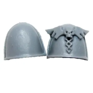 Warhammer 40K Space Marines Forgeworld Legion MKIV Apothecary Shoulder Pads Pair