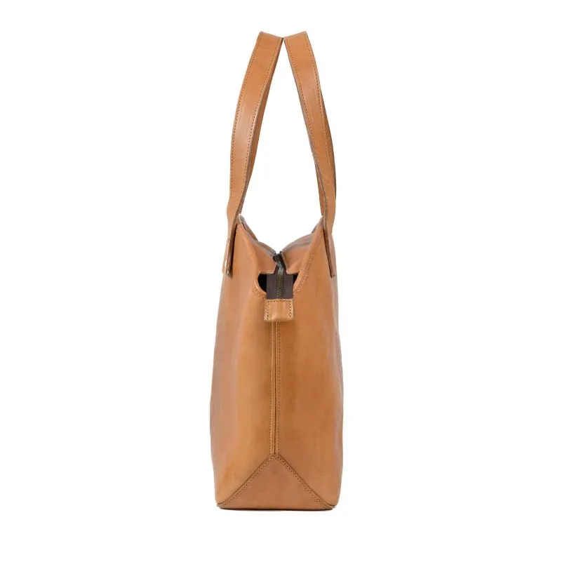 Welden Leather Zip Tote
