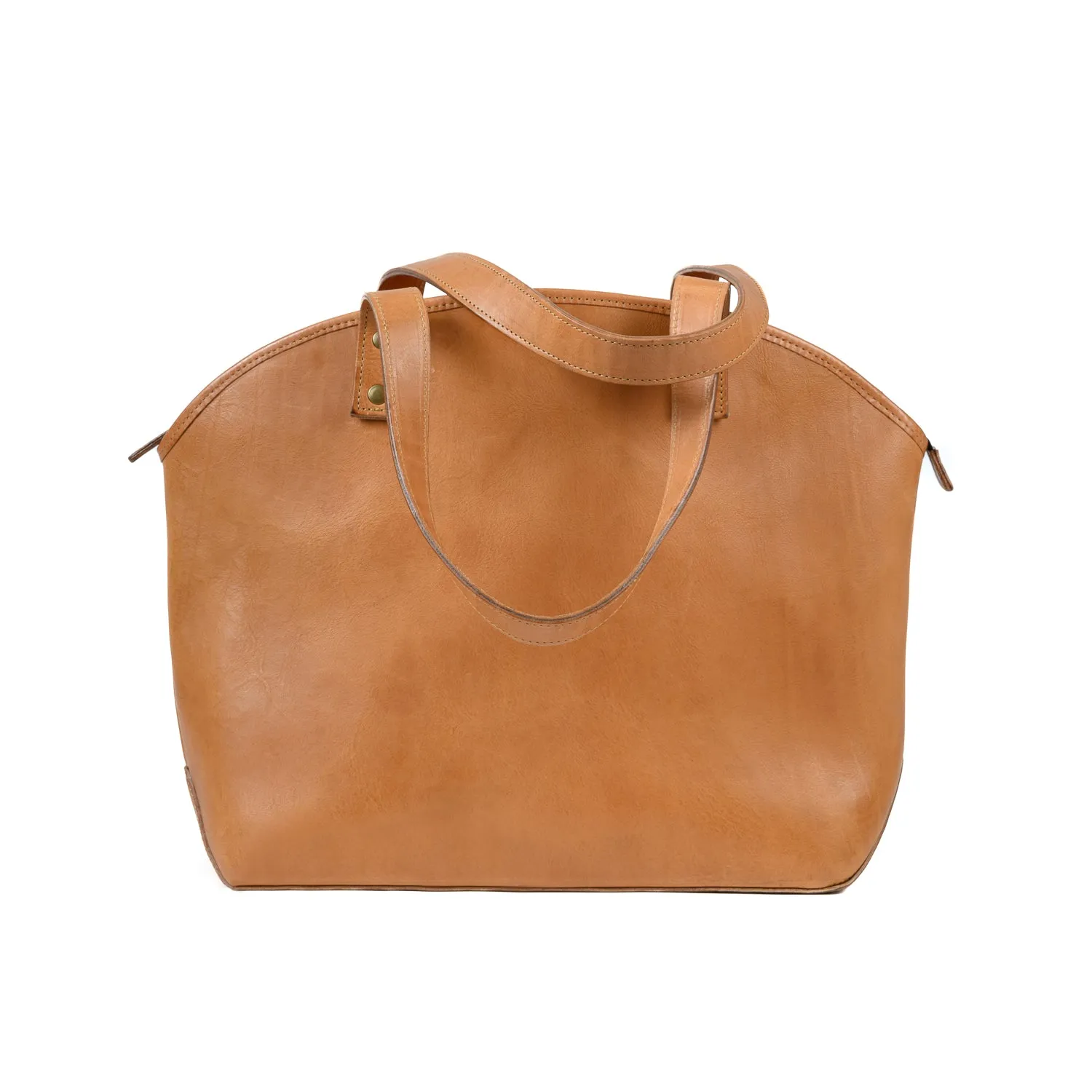 Welden Leather Zip Tote