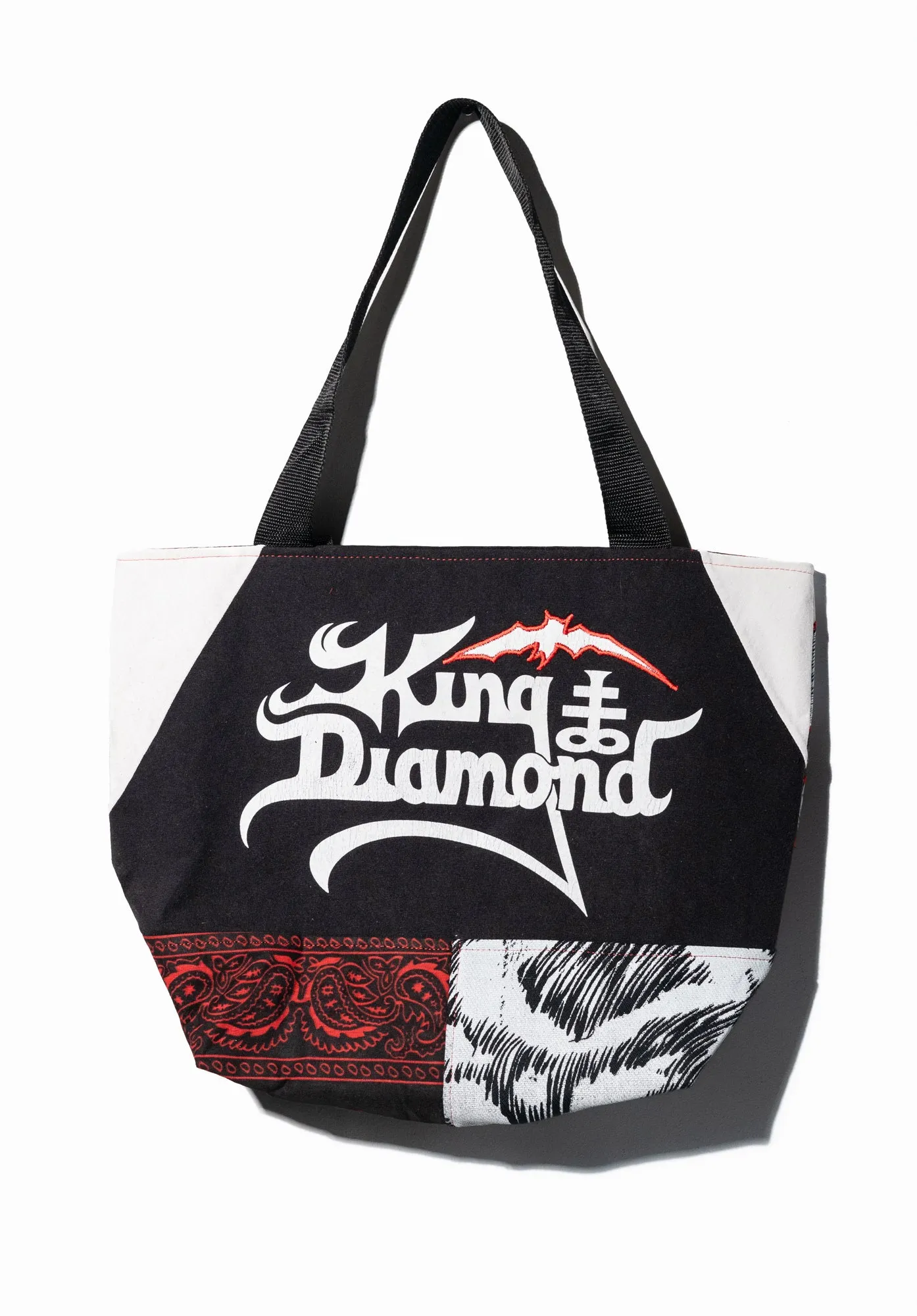 Wolf Diamond Tote Bag