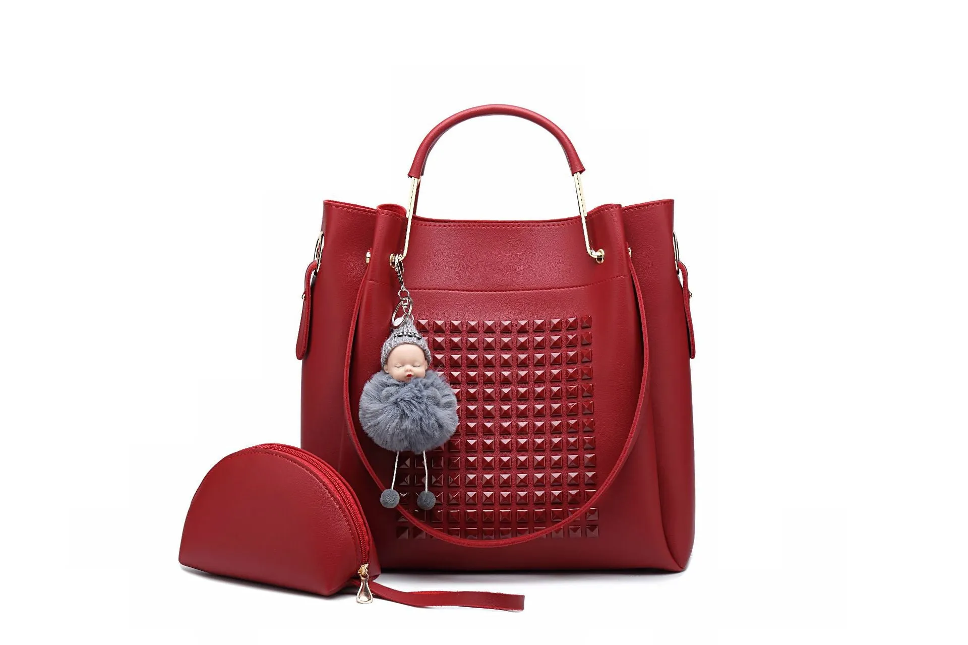 Women New Doll Charm Handbag
