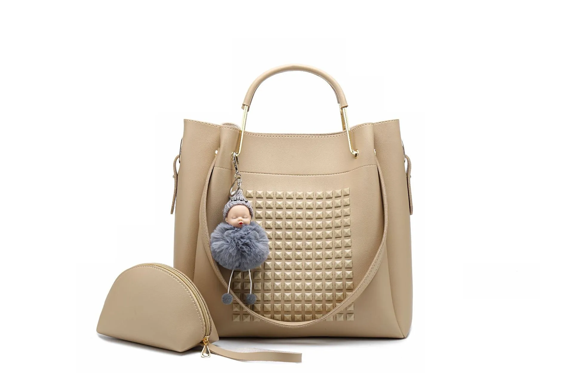 Women New Doll Charm Handbag