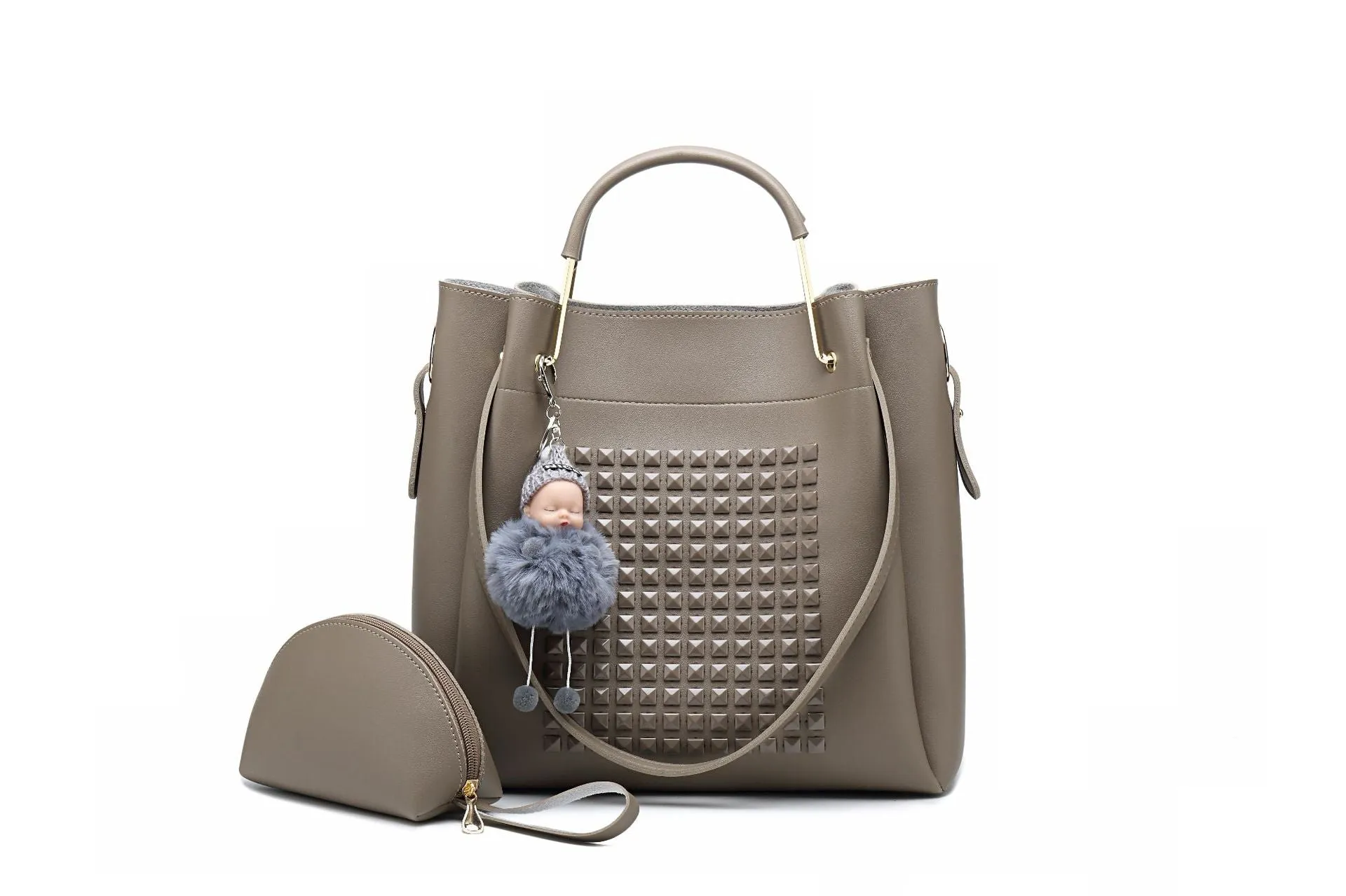 Women New Doll Charm Handbag