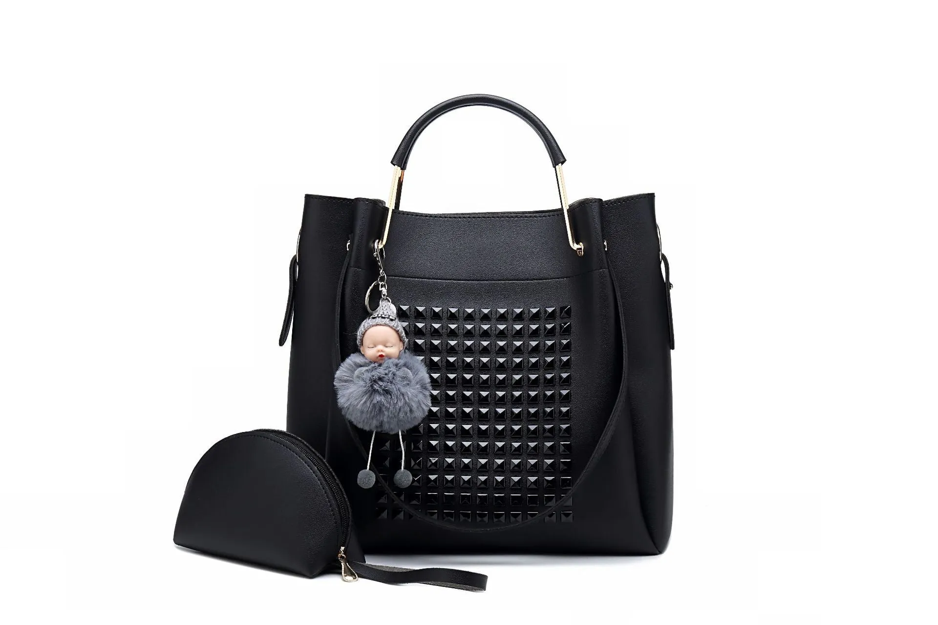 Women New Doll Charm Handbag