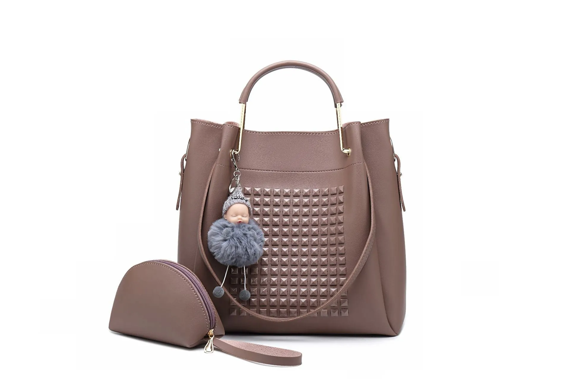 Women New Doll Charm Handbag