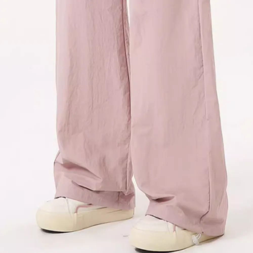 Women's American Spice Girl Solid Color Slim Cargo Pants