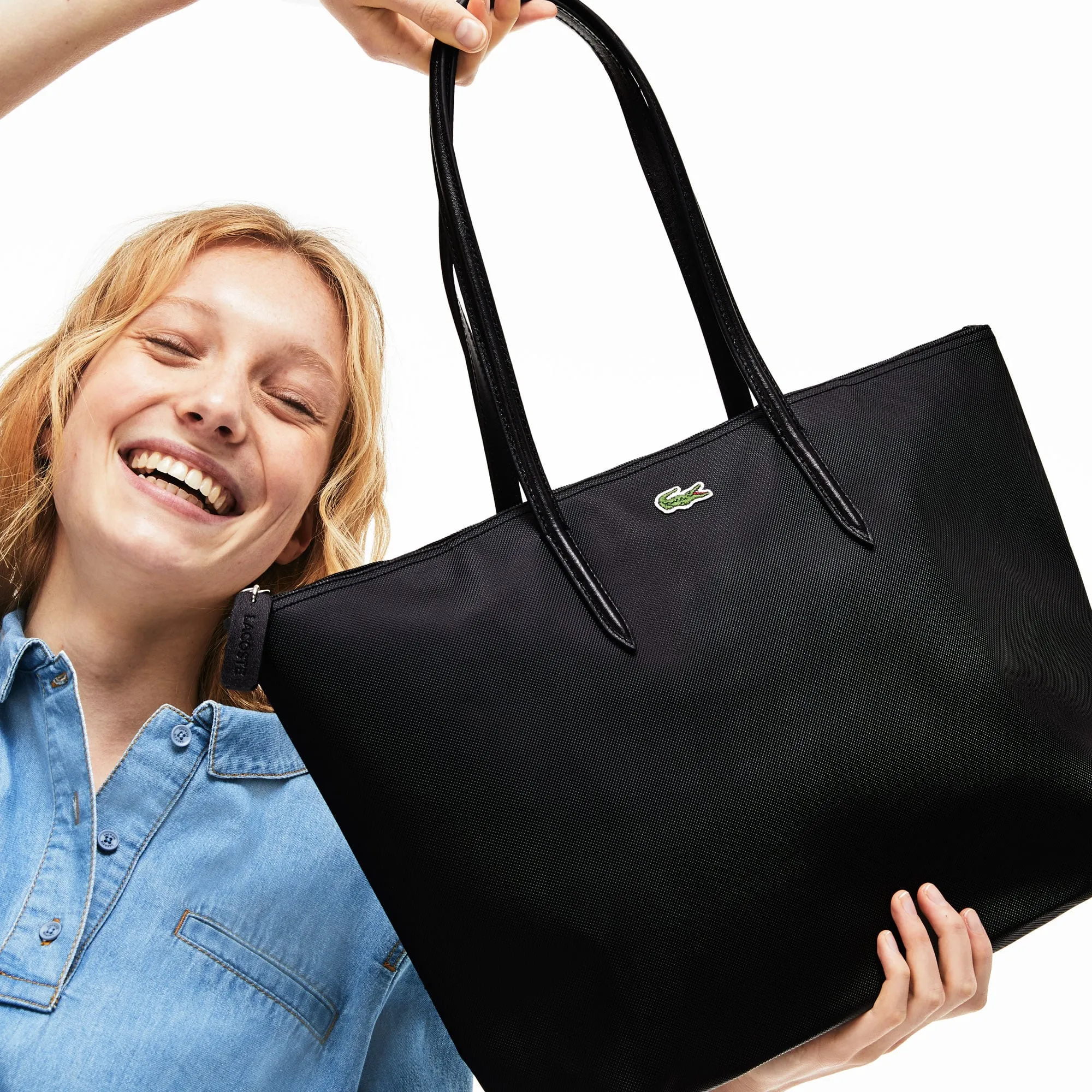 Women’s L.12.12 Black Tote Bag