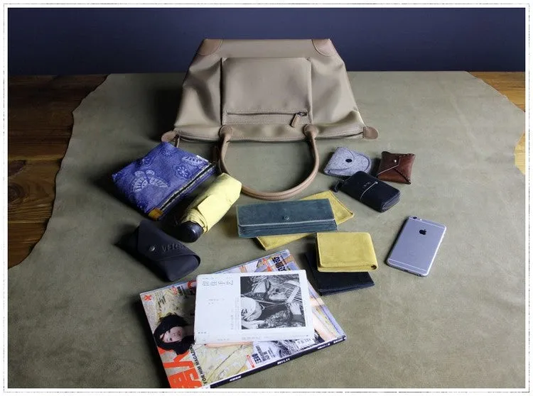 Womens Navy Nylon Shoulder Tote Large Navy&Light Gray Nylon Handbag Purse for Ladies
