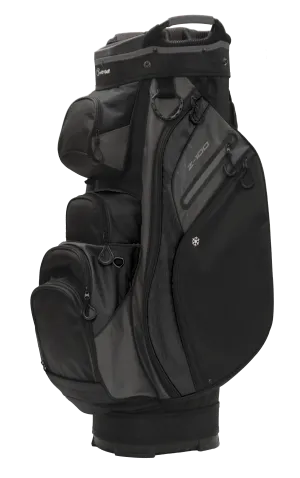 Z-100 15-way Cart Bag Black/Charcoal/Black