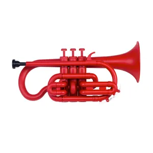ZO Plastic Bb Cornet – Racing Red Finish