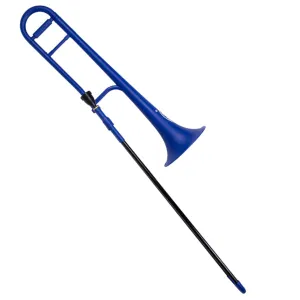ZO Plastic Bb Trombone – Blue Blast Finish