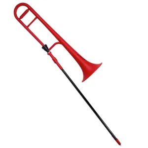 ZO Plastic Bb Trombone – Racing Red Finish