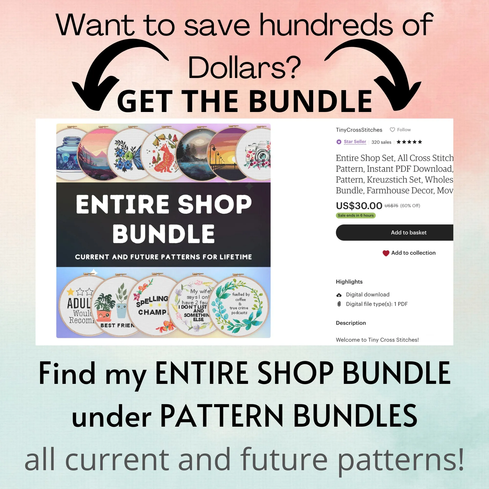 Zodiac Cross Stitch Bundle