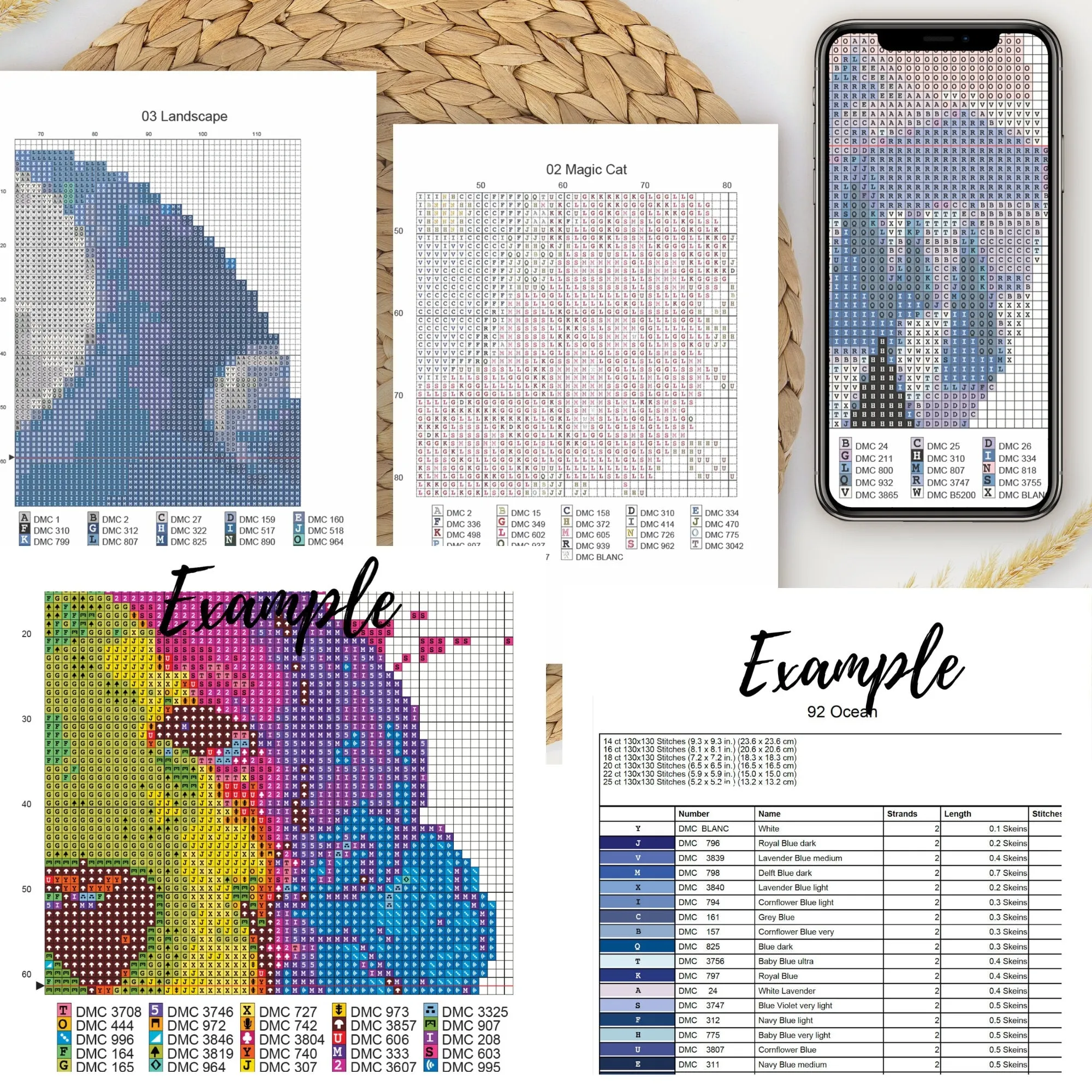 Zodiac Cross Stitch Bundle
